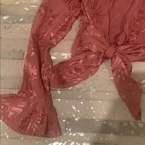 Nasty Gal Tops - Nasty Gal Bow Wrap Top Nasty Gal Tops - Nasty Gal Bow Wrap Top